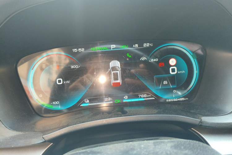 Used BYD Song PLUS New Energy 2021 DM-i 51KM Prestige Model Instrument Cluster