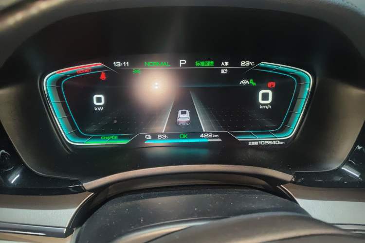 Used BYD Song PLUS New Energy 2021 EV Flagship Model Instrument Cluster