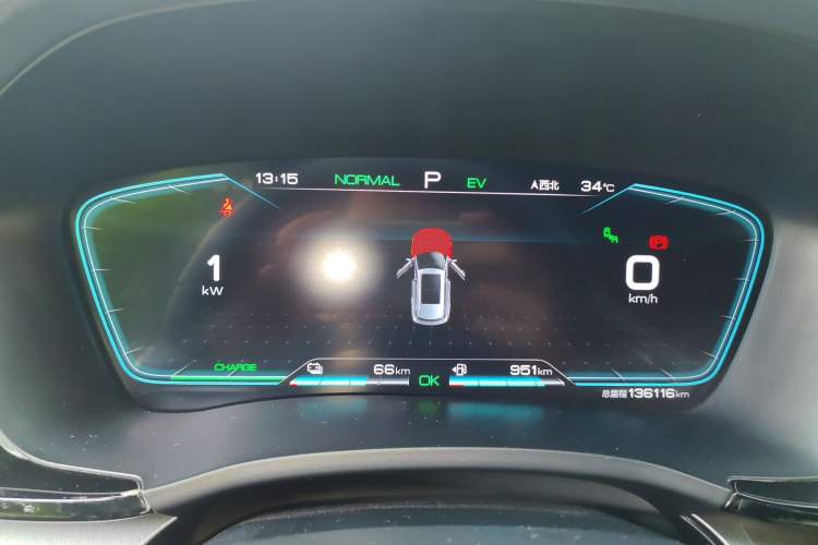 Used BYD Song PLUS New Energy 2021 DM-i 110KM Flagship PLUS Instrument Cluster