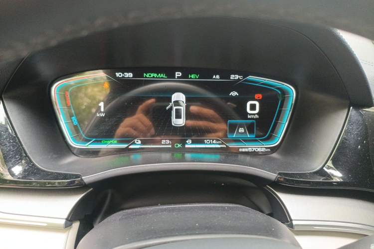Used BYD Song PLUS New Energy 2021 DM-i 51KM Prestige Model Instrument Cluster