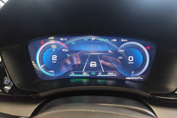 Used BYD Song PLUS New Energy 2021 DM-i 100KM Four-Wheel Drive Flagship PLUS Instrument Cluster