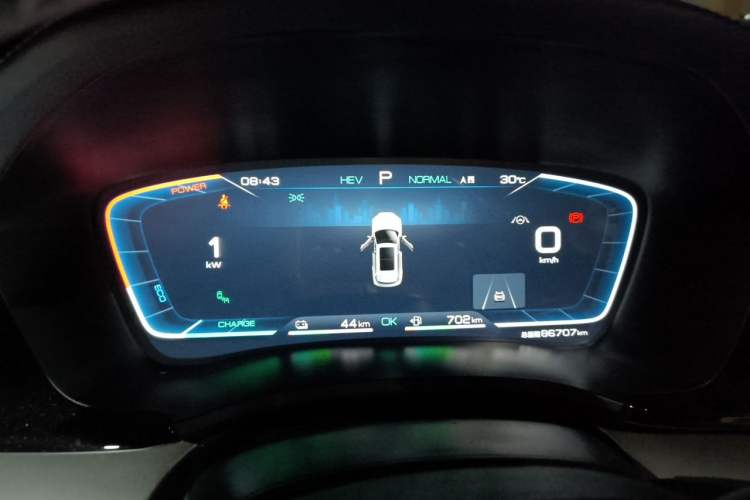 Used BYD Song PLUS New Energy 2021 DM-i 110KM Flagship PLUS 5G Edition Instrument Cluster