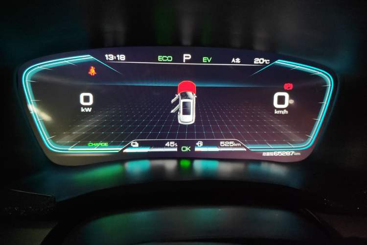 Used BYD Song PLUS New Energy 2021 DM-i 51KM Prestige Model Instrument Cluster