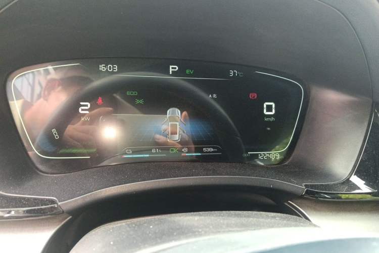 Used BYD Song PLUS New Energy 2021 DM-i 110KM Flagship Model Instrument Cluster