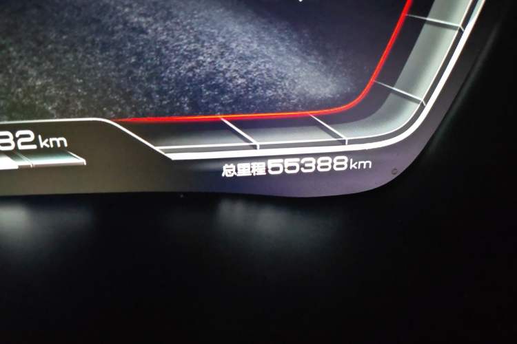 Used BYD Song PLUS New Energy 2021 EV Deluxe Model Odometer Close Up