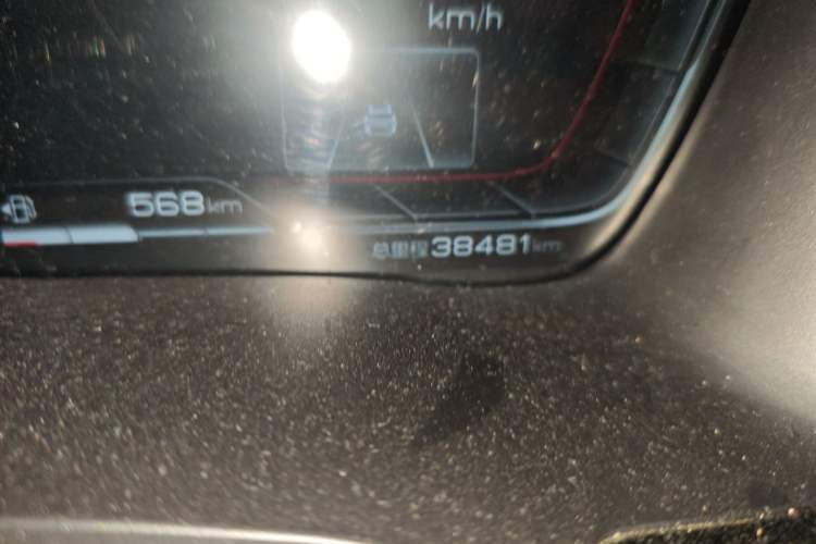 Used BYD Song PLUS New Energy 2021 DM-i 51KM Prestige Model Odometer Close Up