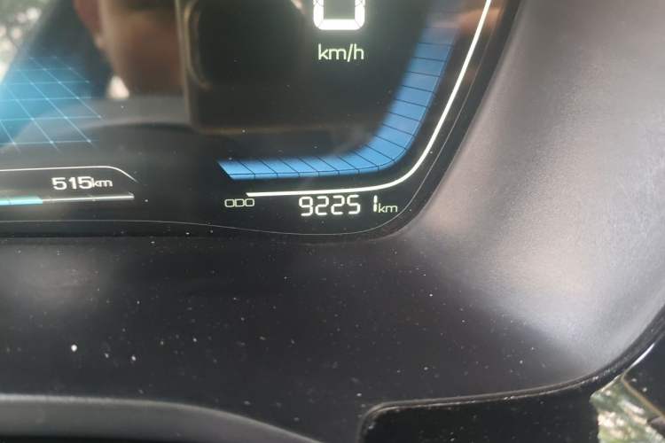 Used BYD Song PLUS New Energy 2021 DM-i 110KM Flagship Model Odometer Close Up