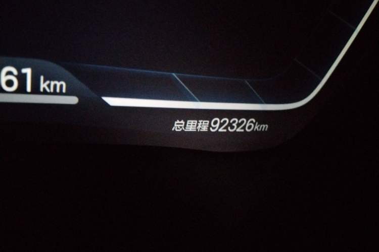 Used BYD Song PLUS New Energy 2021 DM-i 110KM Flagship PLUS Odometer Close Up