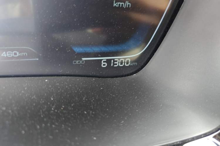 Used BYD Song PLUS New Energy 2021 DM-i 110KM Flagship Model Odometer Close Up