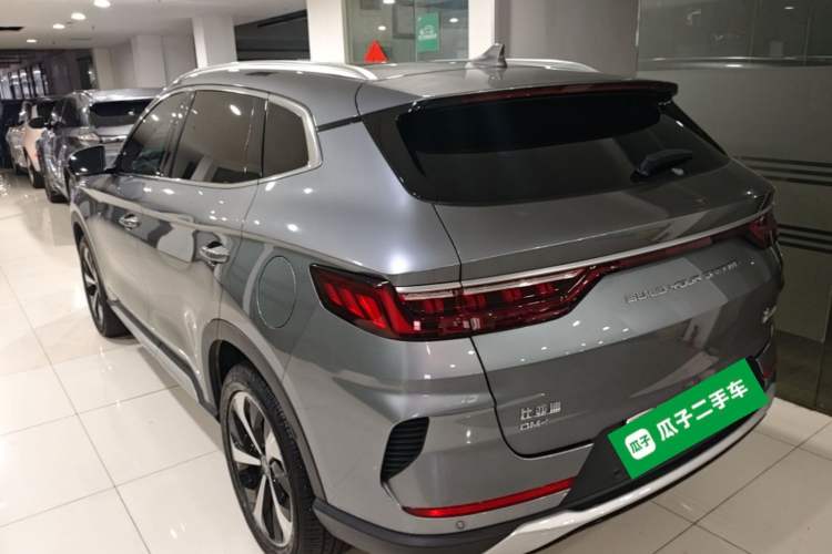 Used BYD Song PLUS New Energy 2021 DM-i 110KM Flagship PLUS Rear Left 45 Deg