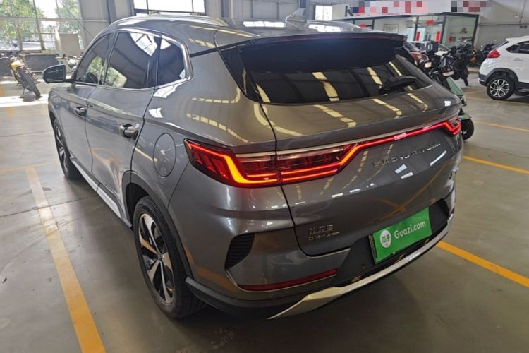 Used BYD Song PLUS New Energy 2021 DM-i 100KM Four-Wheel Drive Flagship PLUS Rear Left 45 Deg