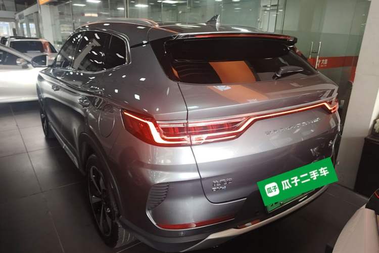 Used BYD Song PLUS New Energy 2021 DM-i 51KM Prestige Model Rear Left 45 Deg