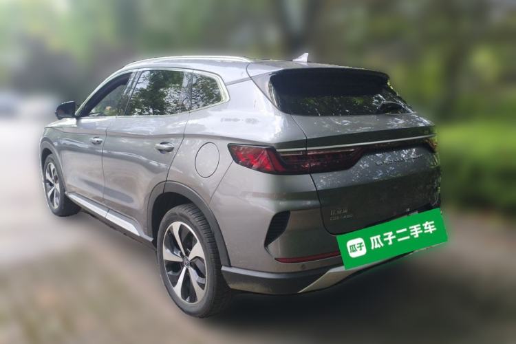 Used BYD Song PLUS New Energy 2021 DM-i 100KM Four-Wheel Drive Flagship PLUS Rear Left 45 Deg