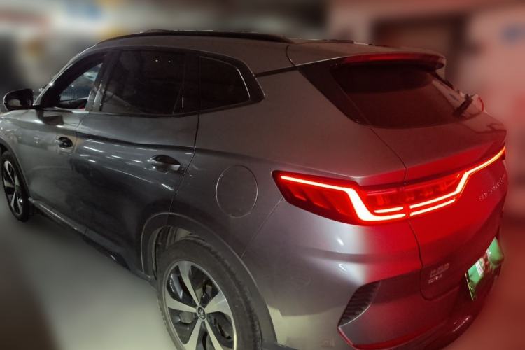 Used BYD Song PLUS New Energy 2021 DM-i 110KM Flagship PLUS 5G Edition Rear Left 45 Deg