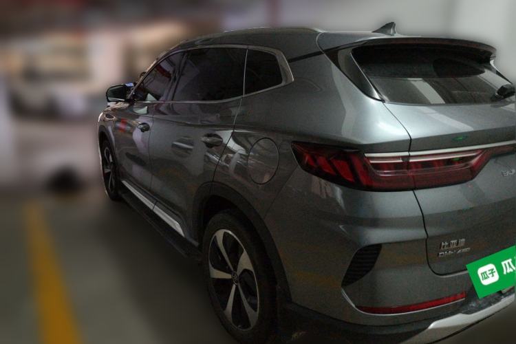 Used BYD Song PLUS New Energy 2021 DM-i 100KM Four-Wheel Drive Flagship PLUS Rear Left 45 Deg
