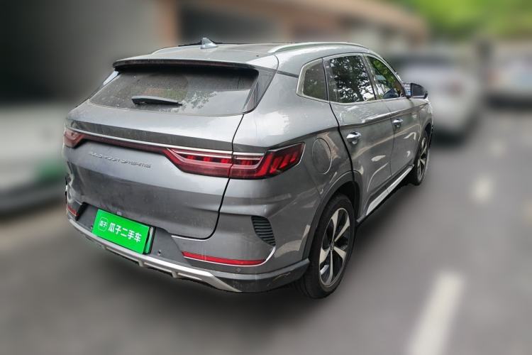 Used BYD Song PLUS New Energy 2021 EV Deluxe Model Rear Right 45 Deg
