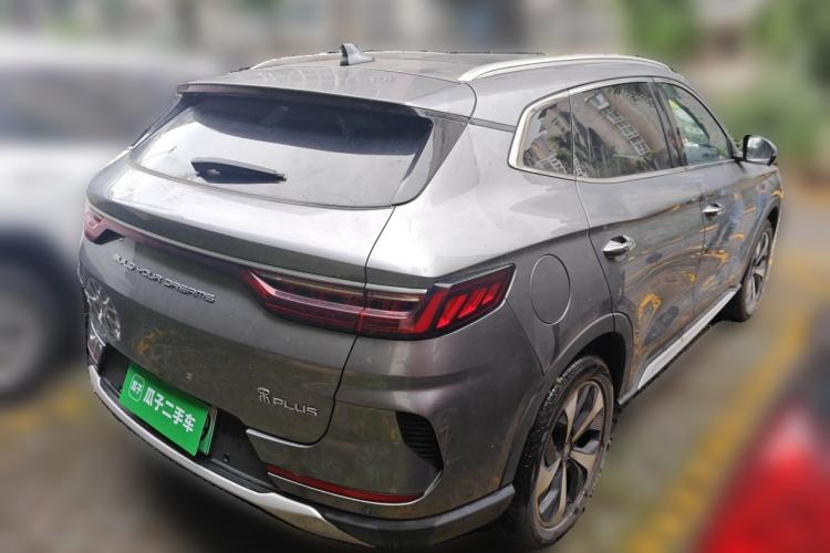 Used BYD Song PLUS New Energy 2021 DM-i 110KM Flagship Model Rear Right 45 Deg