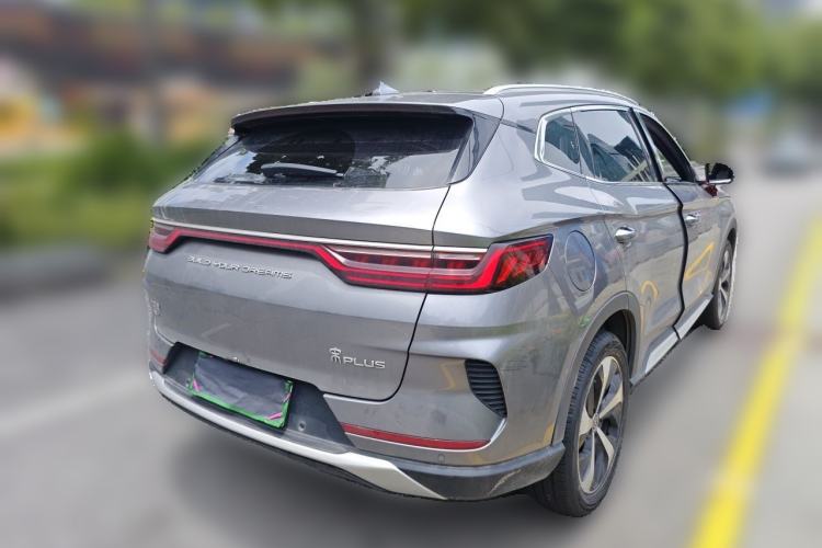 Used BYD Song PLUS New Energy 2021 DM-i 110KM Flagship PLUS 5G Edition Rear Right 45 Deg