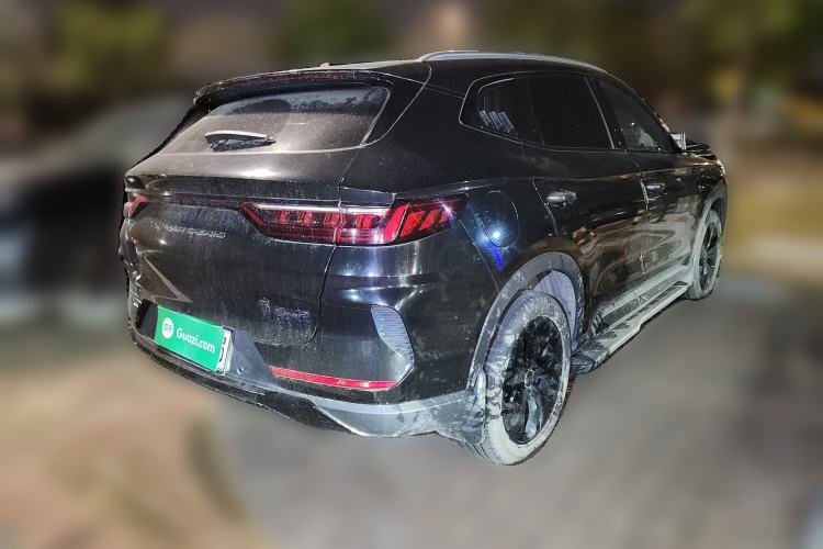 Used BYD Song PLUS New Energy 2021 DM-i 100KM Four-Wheel Drive Flagship PLUS Rear Right 45 Deg