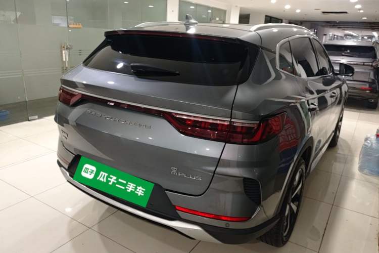 Used BYD Song PLUS New Energy 2021 DM-i 110KM Flagship PLUS Rear Right 45 Deg