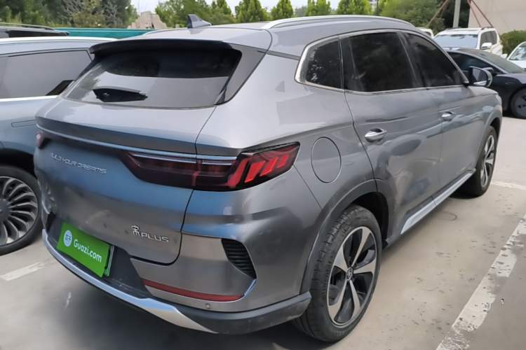 Used BYD Song PLUS New Energy 2021 DM-i 110KM Flagship PLUS 5G Edition Rear Right 45 Deg