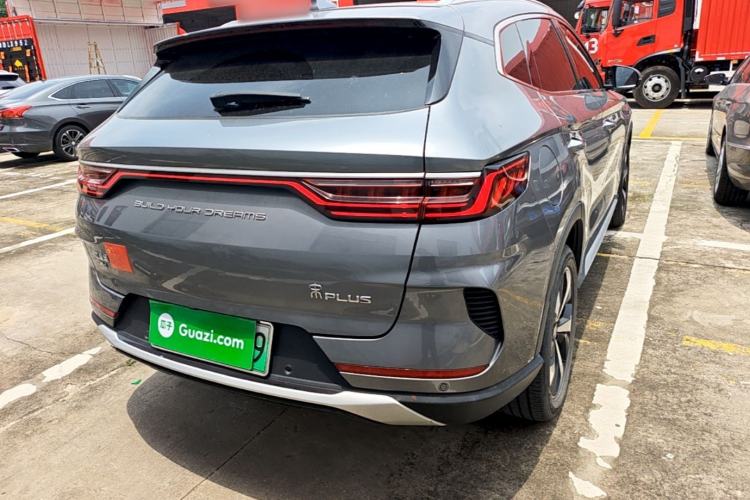Used BYD Song PLUS New Energy 2021 DM-i 110KM Flagship Model Rear Right 45 Deg
