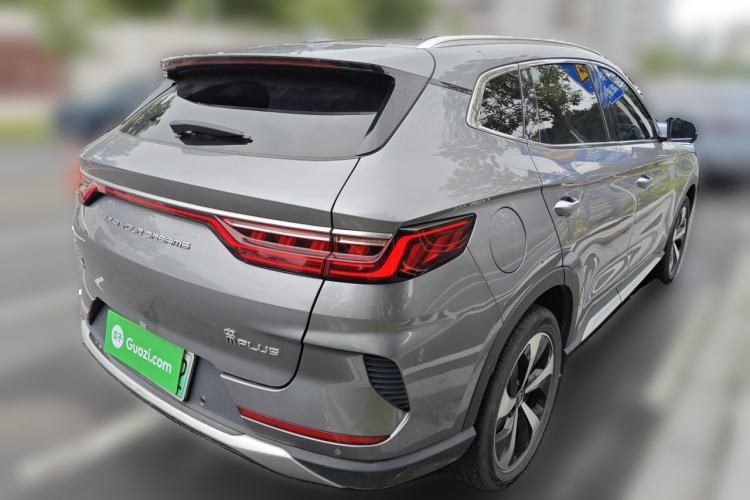Used BYD Song PLUS New Energy 2021 DM-i 110KM Flagship Model Rear Right 45 Deg