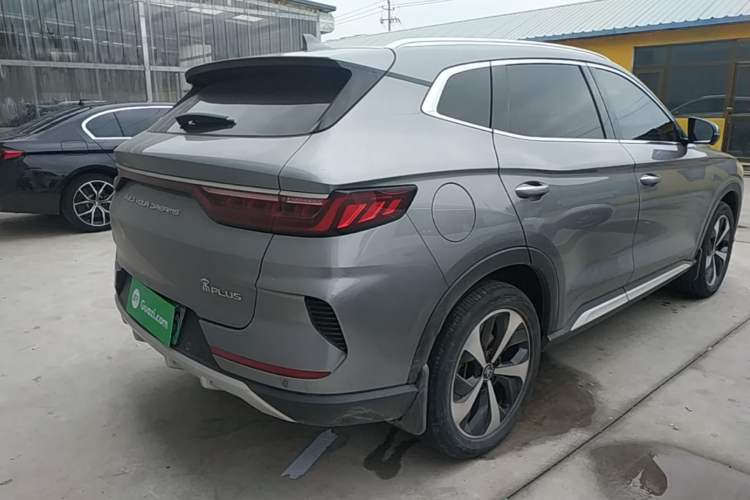 Used BYD Song PLUS New Energy 2021 EV Flagship Model Rear Right 45 Deg