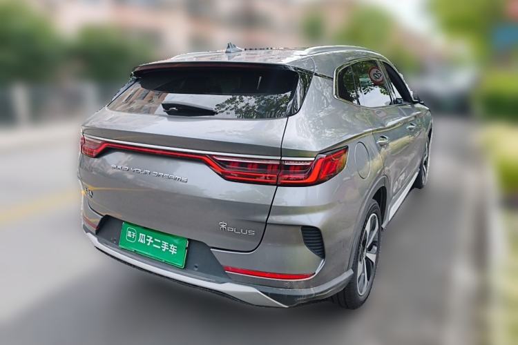 Used BYD Song PLUS New Energy 2021 DM-i 110KM Flagship Model Rear Right 45 Deg