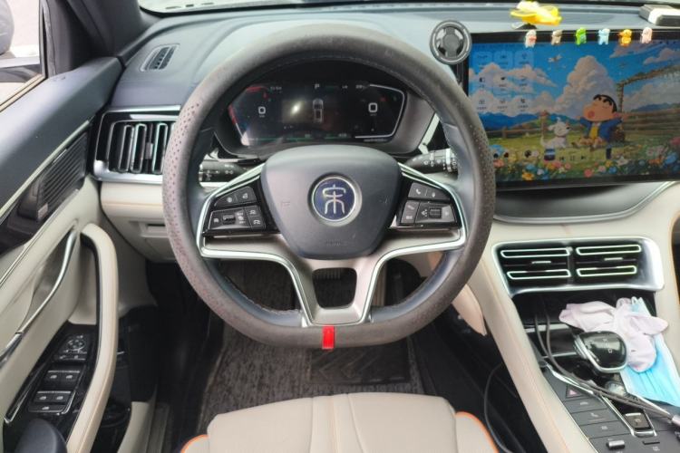 Used BYD Song PLUS New Energy 2021 DM-i 110KM Flagship PLUS 5G Edition Steering Wheel