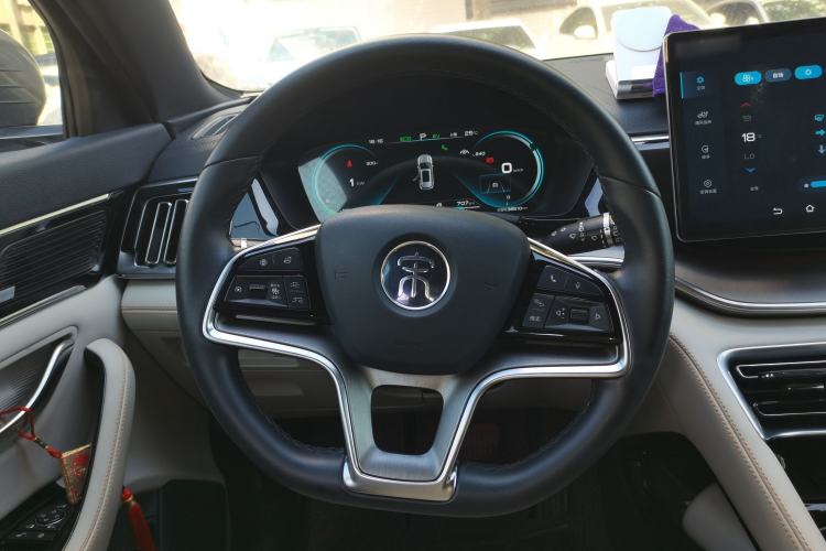 Used BYD Song PLUS New Energy 2021 DM-i 110KM Flagship PLUS 5G Edition Steering Wheel