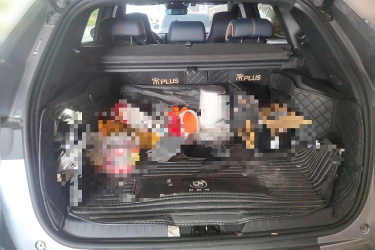 Used BYD Song PLUS New Energy 2021 DM-i 110KM Flagship PLUS Trunk