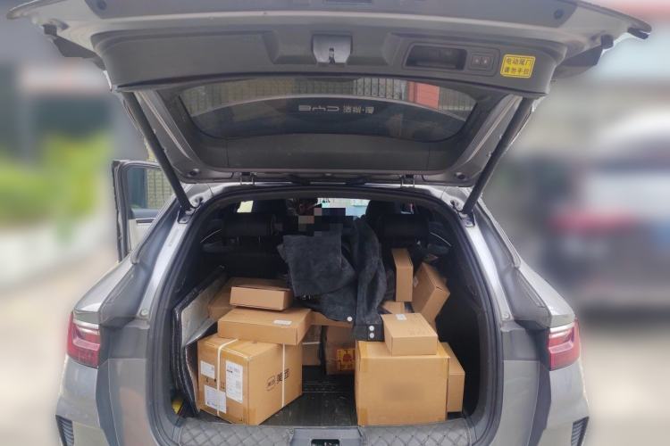 Used BYD Song PLUS New Energy 2021 EV Flagship Model Trunk