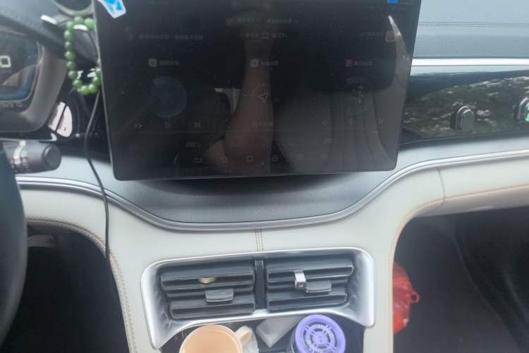 Used BYD Song PLUS New Energy 2021 DM-i 110KM Flagship Model Audio And AC Panel