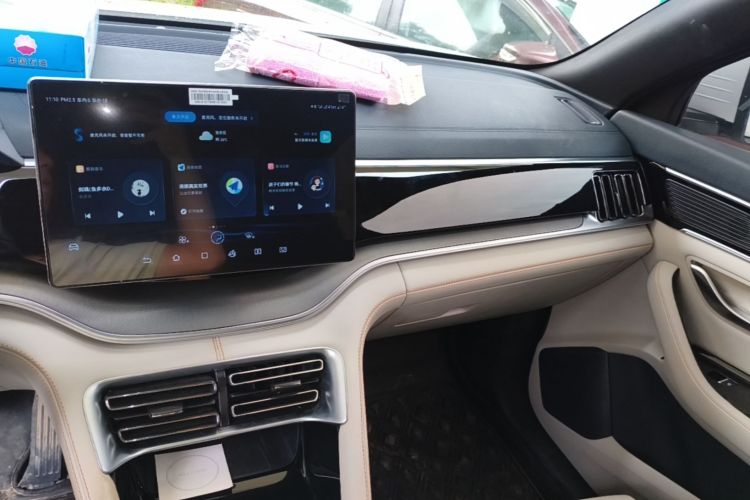 Used BYD Song PLUS New Energy 2021 DM-i 110KM Flagship Model Audio And AC Panel
