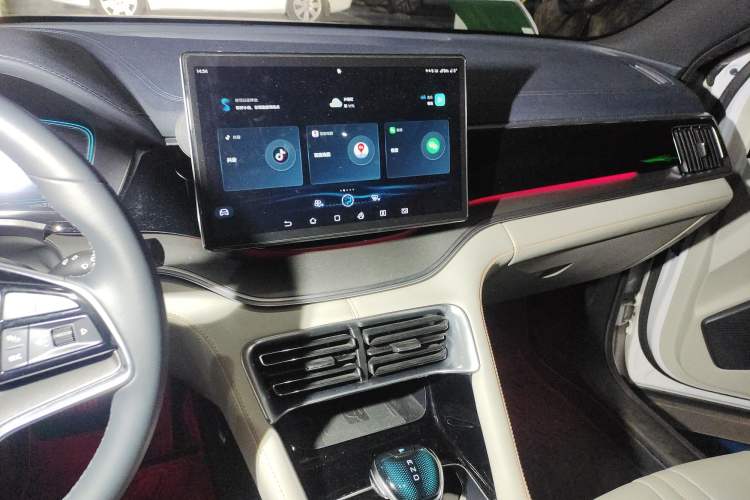 Used BYD Song PLUS New Energy 2021 DM-i 51KM Prestige Model Audio And AC Panel
