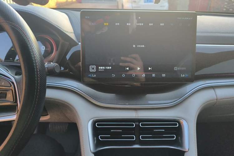 Used BYD Song PLUS New Energy 2021 DM-i 51KM Prestige Model Audio And AC Panel