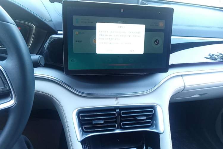 Used BYD Song PLUS New Energy 2021 DM-i 110KM Flagship PLUS Audio And AC Panel
