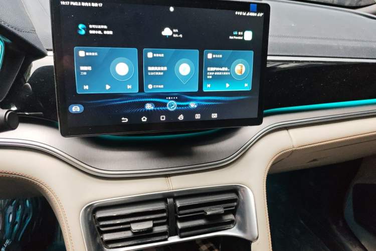 Used BYD Song PLUS New Energy 2021 DM-i 110KM Flagship PLUS Audio And AC Panel