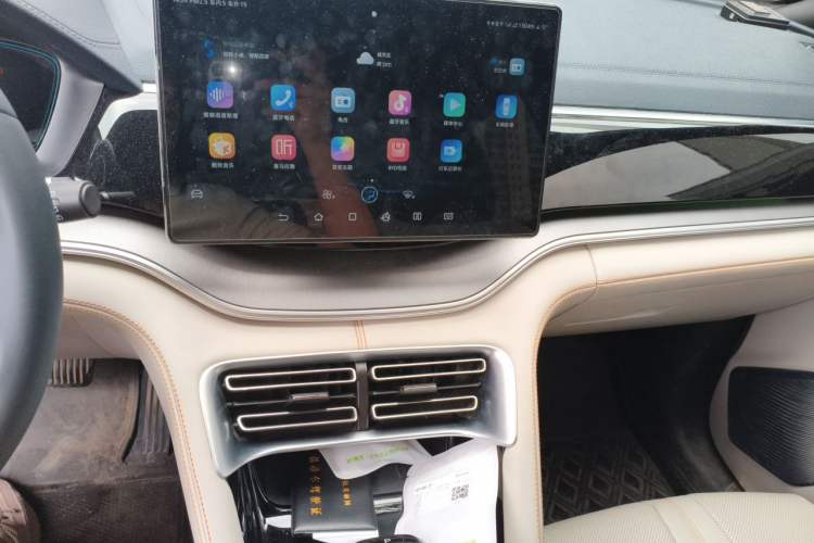 Used BYD Song PLUS New Energy 2021 DM-i 110KM Flagship PLUS Audio And AC Panel