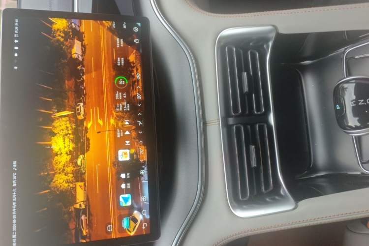 Used BYD Song PLUS New Energy 2021 DM-i 110KM Flagship Model Audio And AC Panel