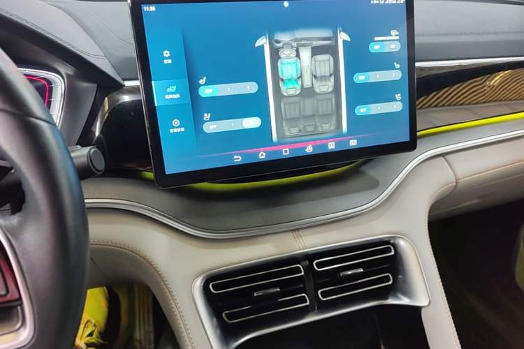 Used BYD Song PLUS New Energy 2021 DM-i 51KM Prestige Model Audio And AC Panel