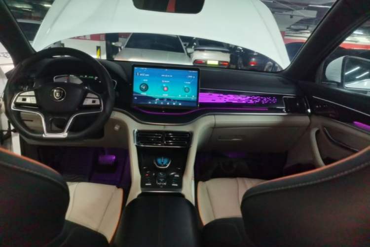 Used BYD Song PLUS New Energy 2021 EV Flagship Model Audio And AC Panel