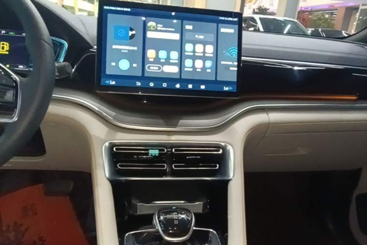 Used BYD Song PLUS New Energy 2021 DM-i 110KM Flagship PLUS Audio And AC Panel
