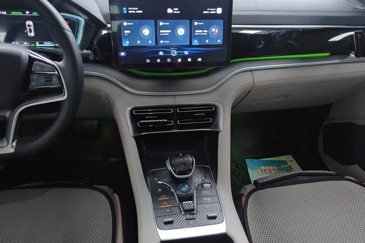 Used BYD Song PLUS New Energy 2021 DM-i 110KM Flagship PLUS Audio And AC Panel