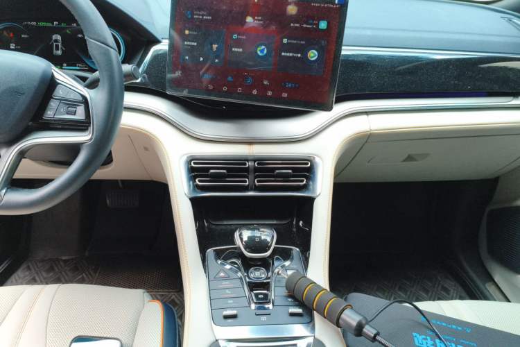 Used BYD Song PLUS New Energy 2021 DM-i 110KM Flagship PLUS Audio And AC Panel