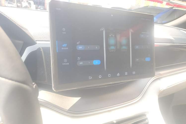 Used BYD Song PLUS New Energy 2021 DM-i 51KM Prestige Model Audio And AC Panel