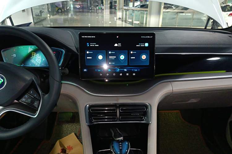 Used BYD Song PLUS New Energy 2021 DM-i 110KM Flagship PLUS Audio And AC Panel