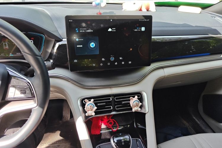 Used BYD Song PLUS New Energy 2021 DM-i 51KM Prestige Model Audio And AC Panel