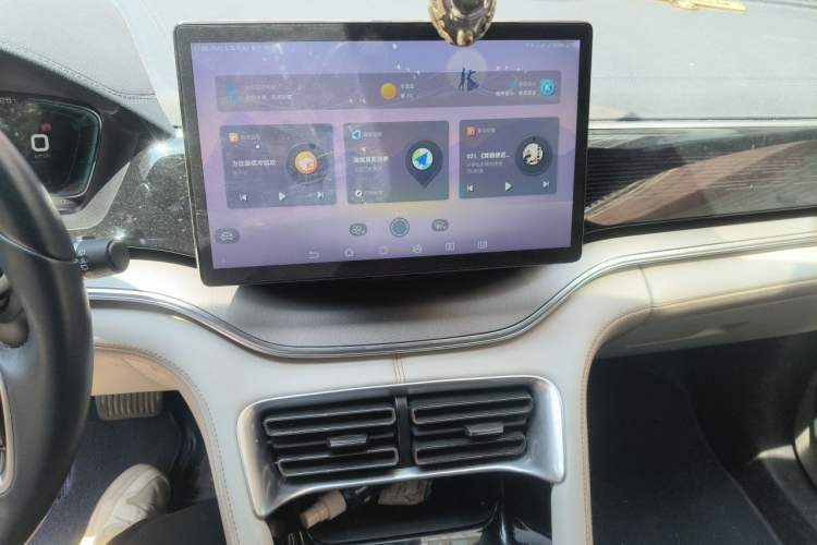 Used BYD Song PLUS New Energy 2021 EV Flagship Model Audio And AC Panel